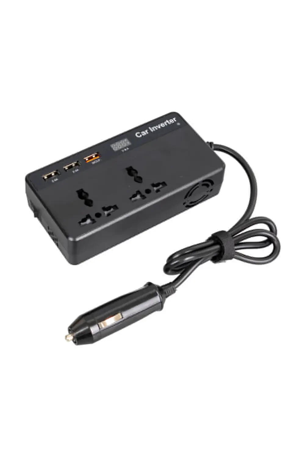 Cz01/12v-24v 12-24 Volt 200 Watt 3 Usb Girişli Araç Power Inverte