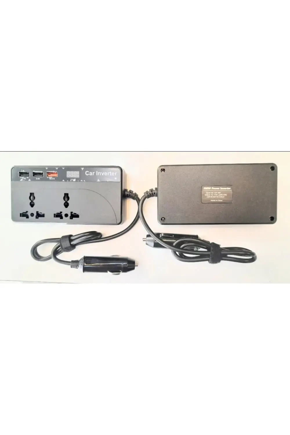 CZ01/12V-24V 12-24 VOLT 200 WATT 3 USB GİRİŞLİ ARAÇ POWER INVERTE