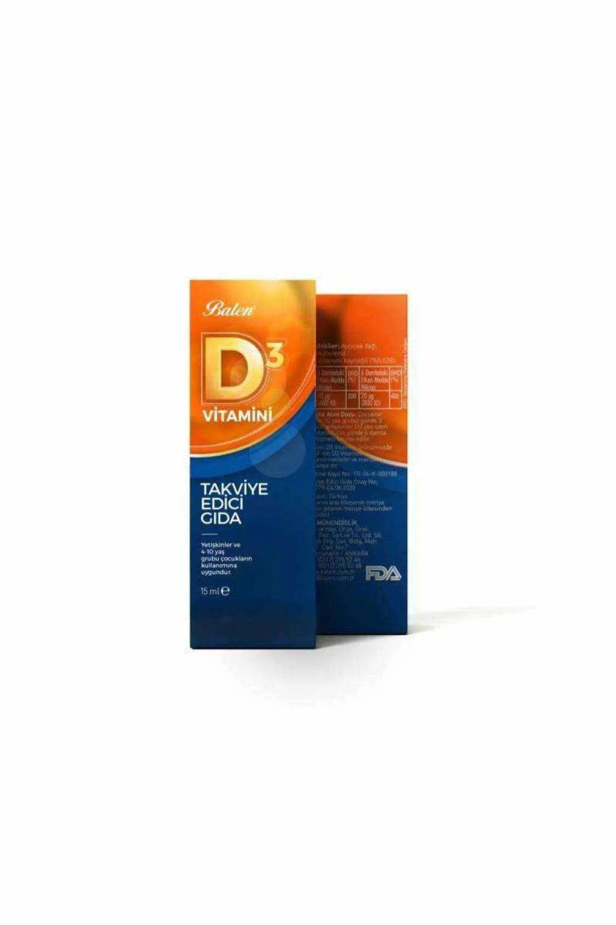 D 3 Vitamini (sıvı)