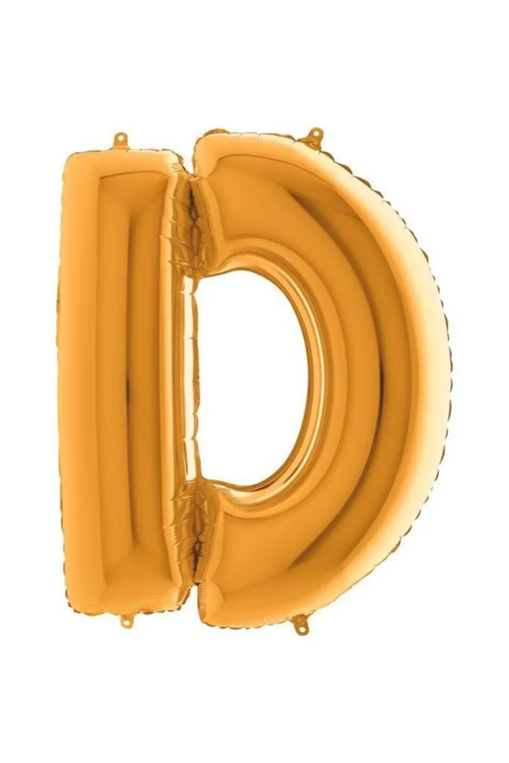 D Harf Altın Folyo Balon 102cm