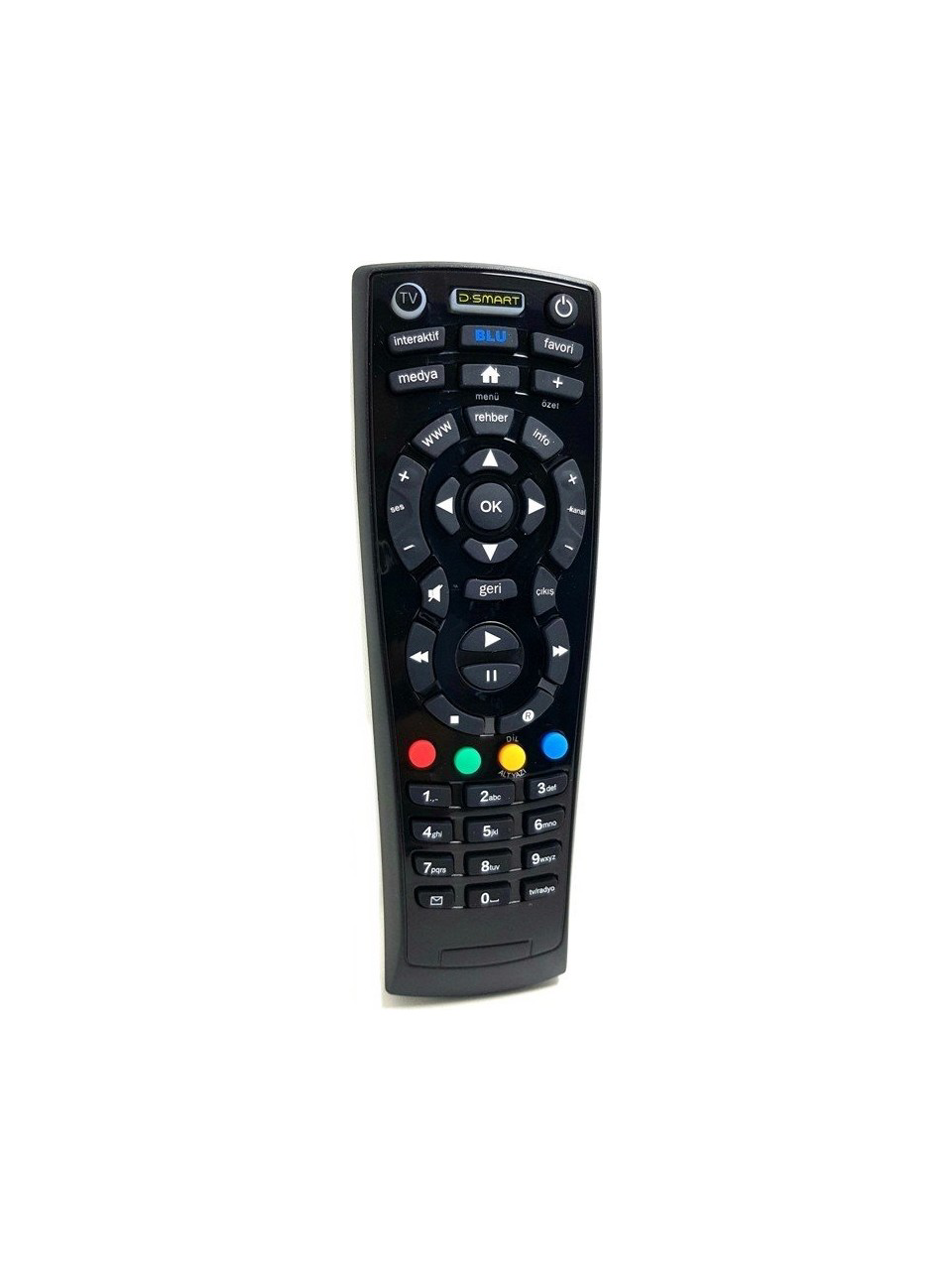 D-Smart Blu Blue Hd Uydu Cihaz Kumandası Uydu Alıcı Cihazı Kumand