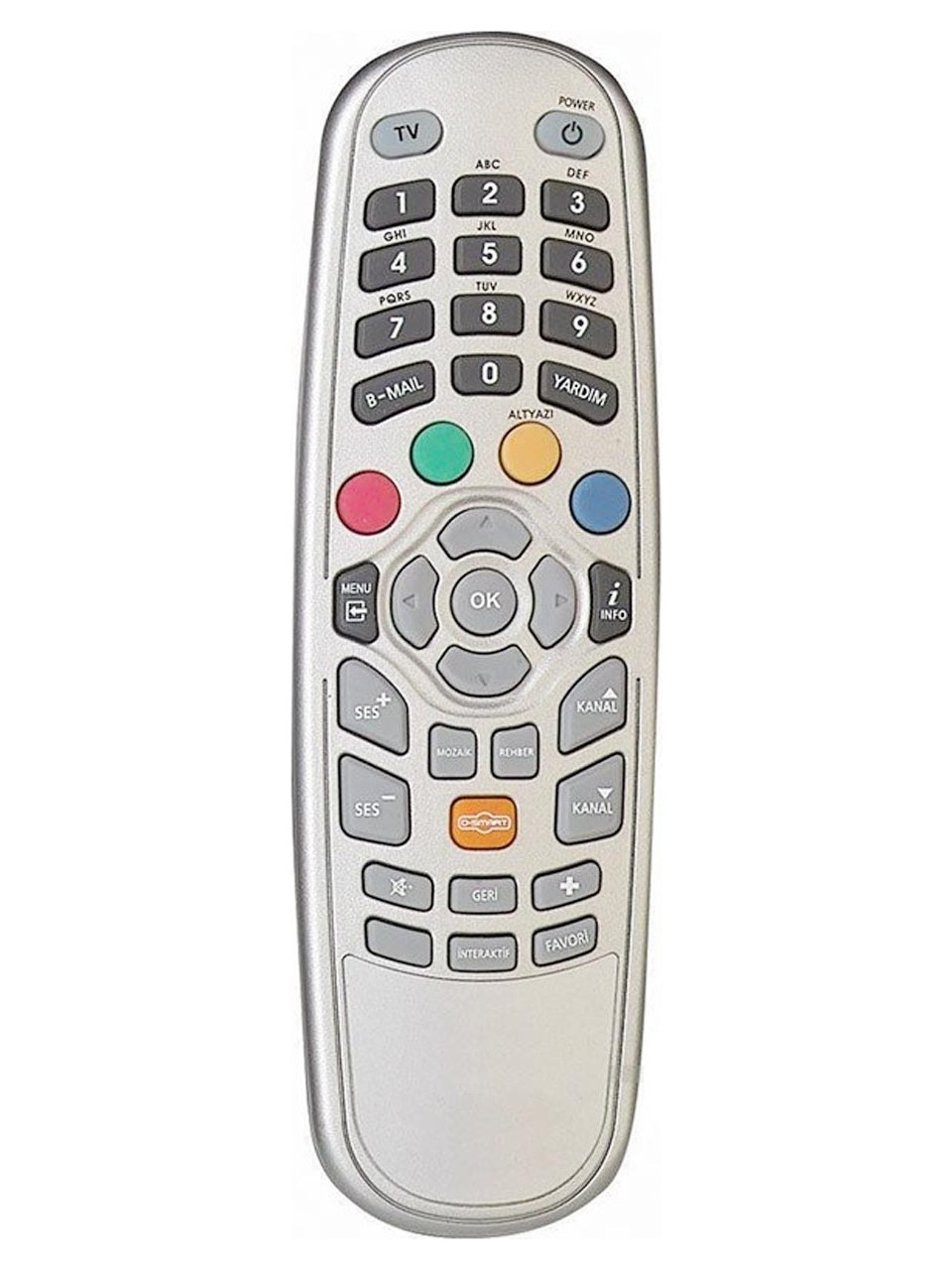 D-Smart Uydu Alıcı Kumandası