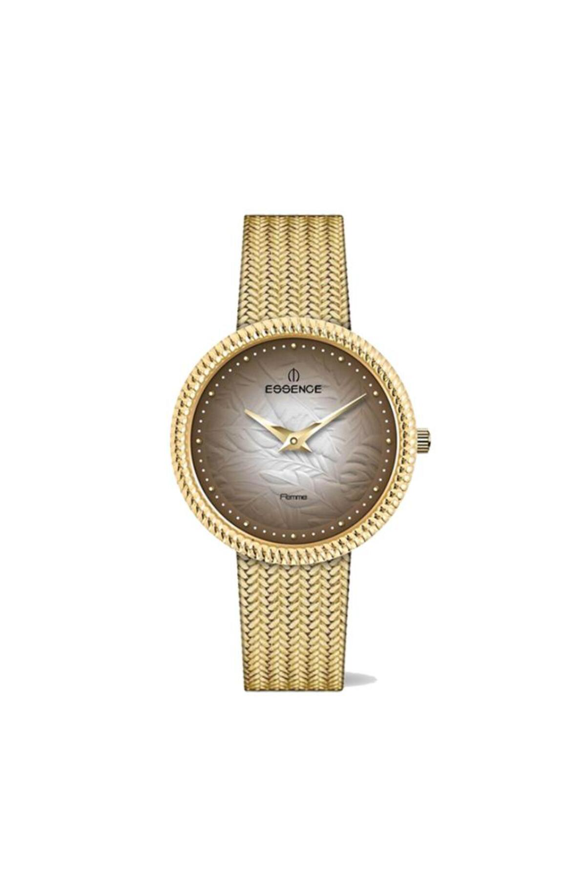 D1230.140 Metal Kordon Metal Kasa 3 ATM Suya Dayanıklı Altın Renk