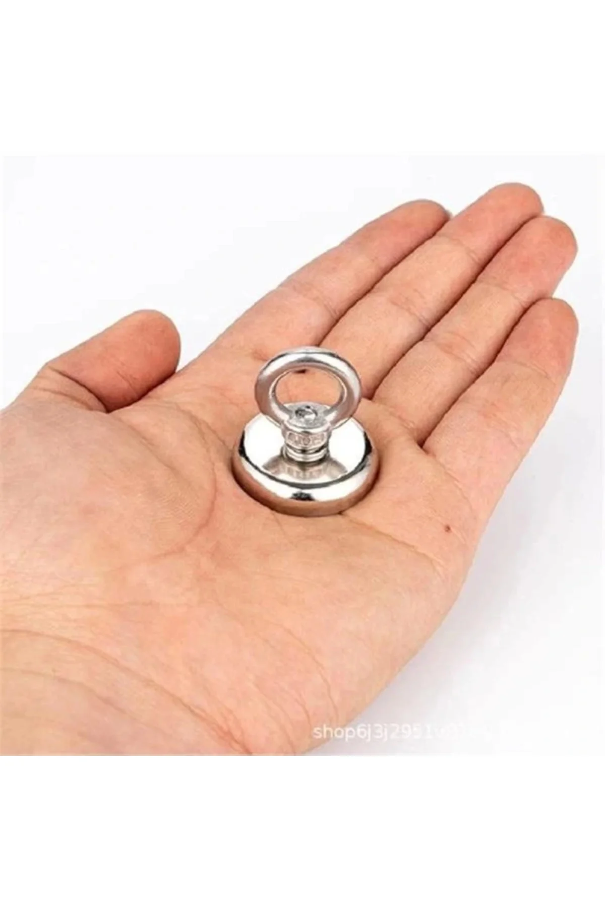 D25 19kg Fishing Magnet 25mm Askılı Güçlü Neodyum Mıknatıs