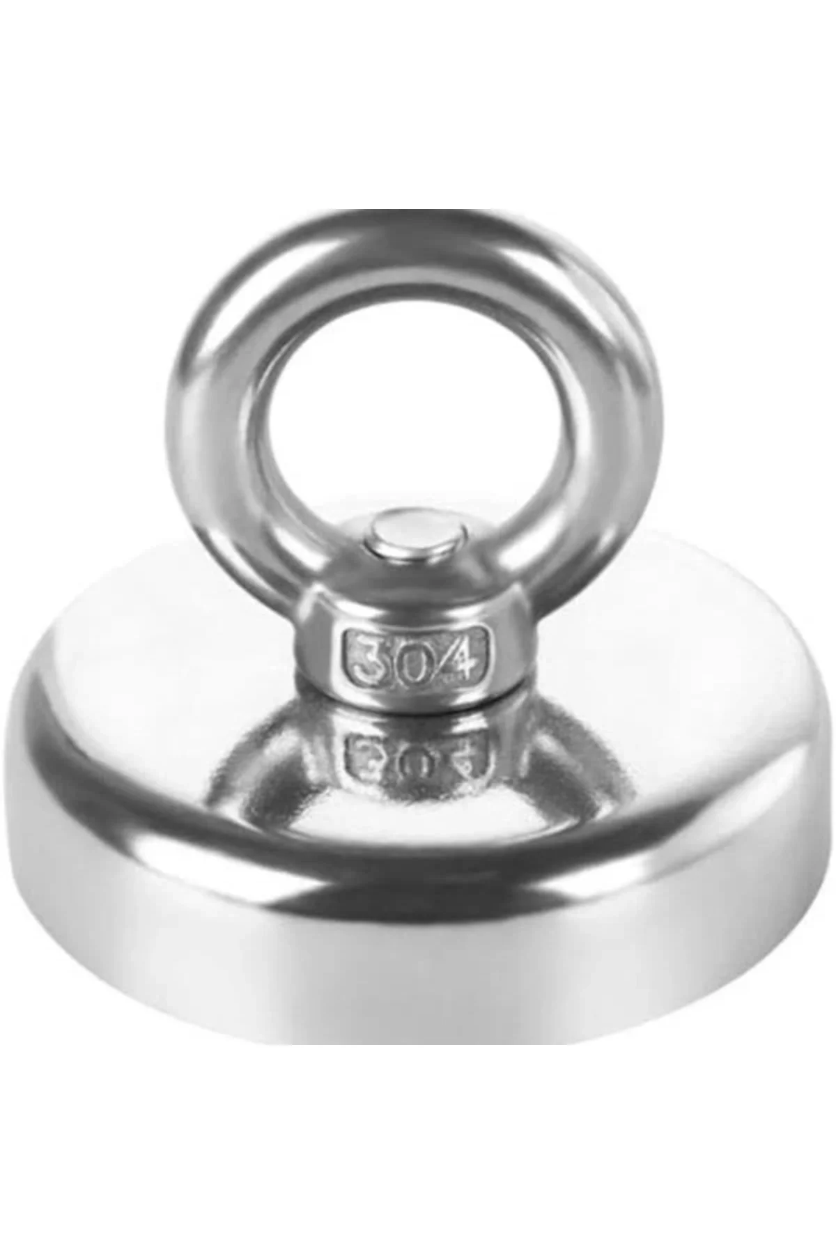 D25 19kg Fishing Magnet 25mm Askılı Güçlü Neodyum Mıknatıs