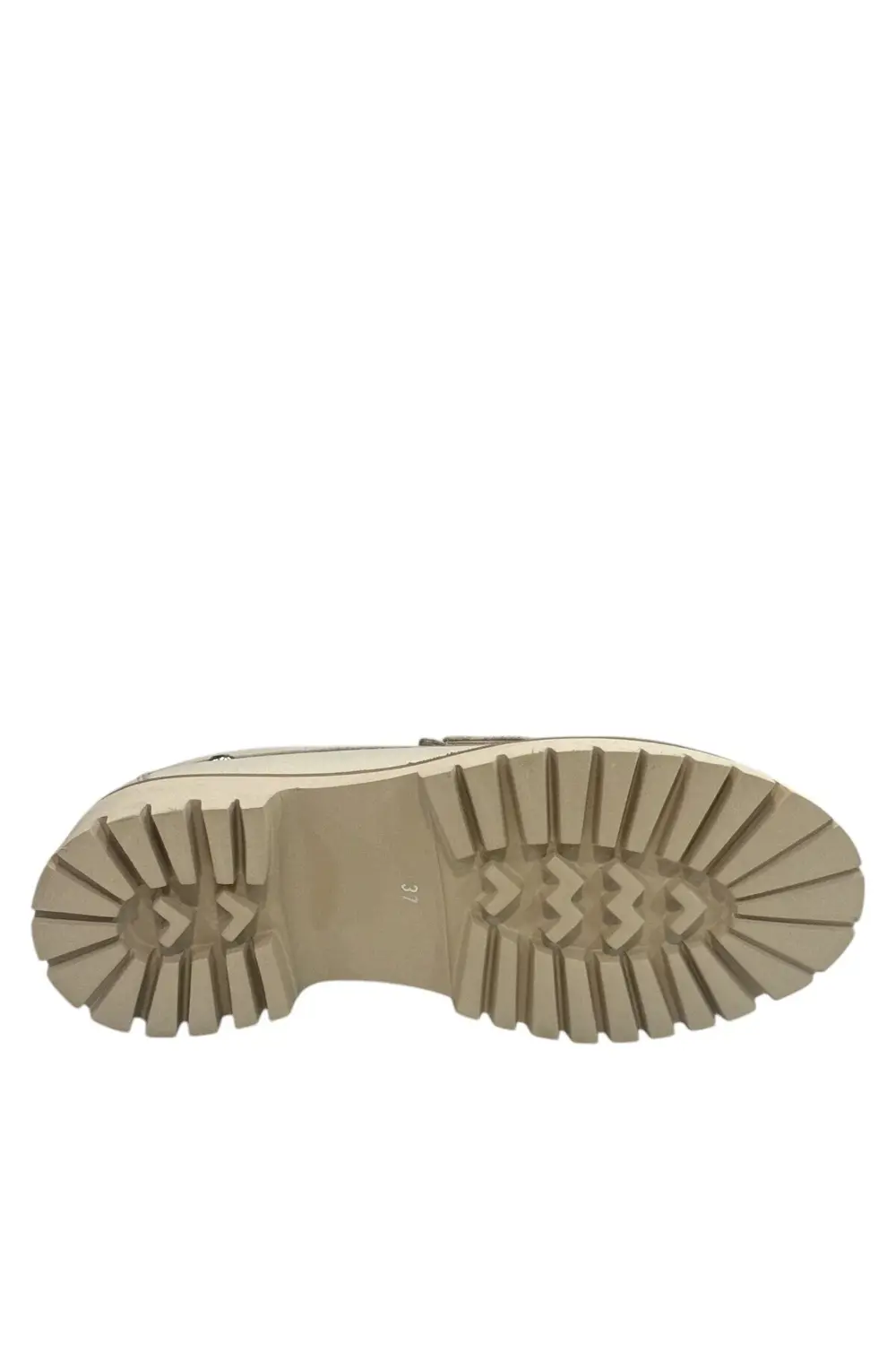 D25YA-3705 Kadın Casual Deri Loafer Ayakkabı