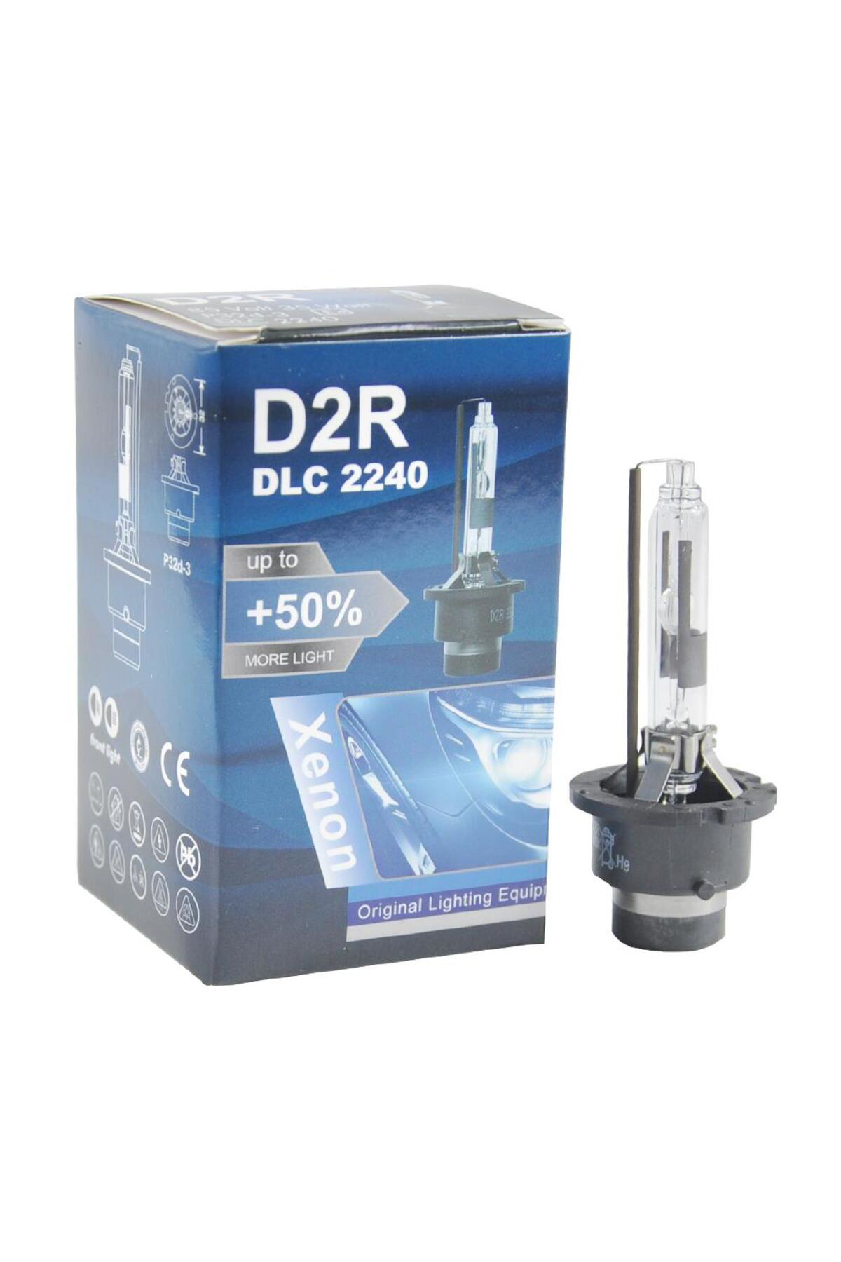 D2r 4300k %50 Fazla Işık Gün Işığı Oem Xenon Far Ampulü