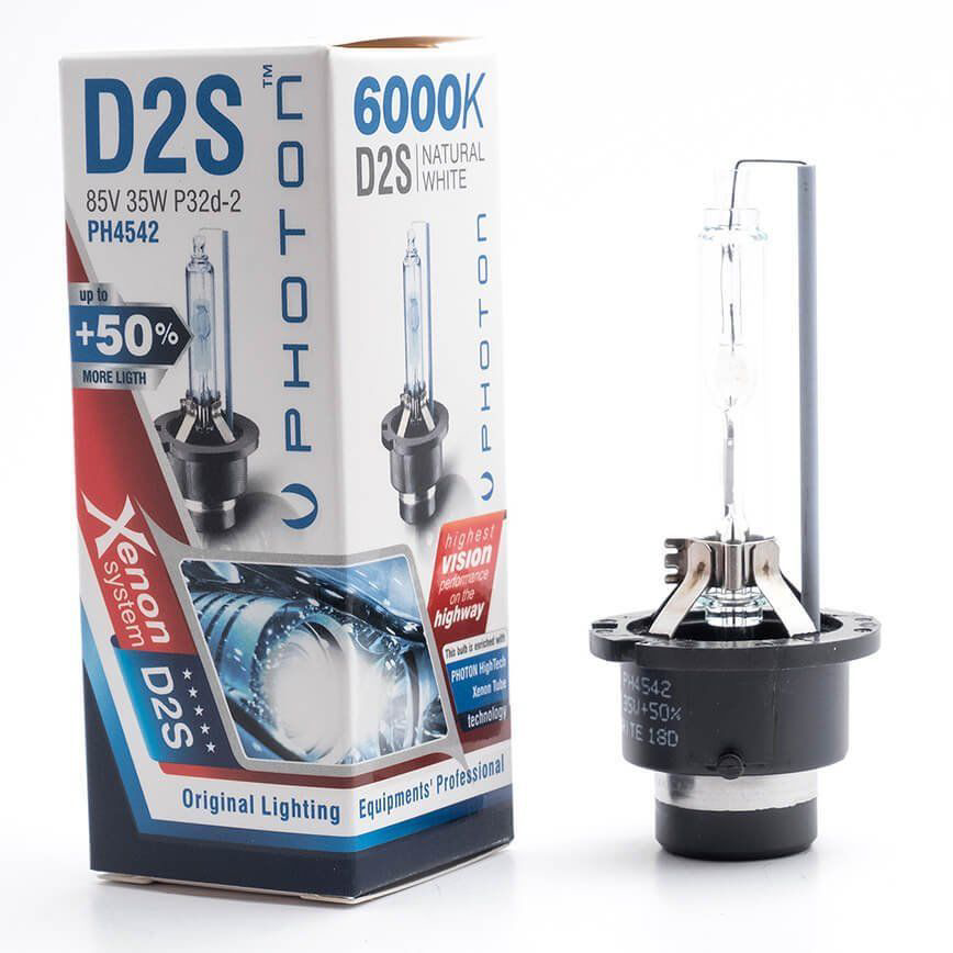 D2S 6000K Uyumlu 0,5 Fazla Işık Oem Ampul