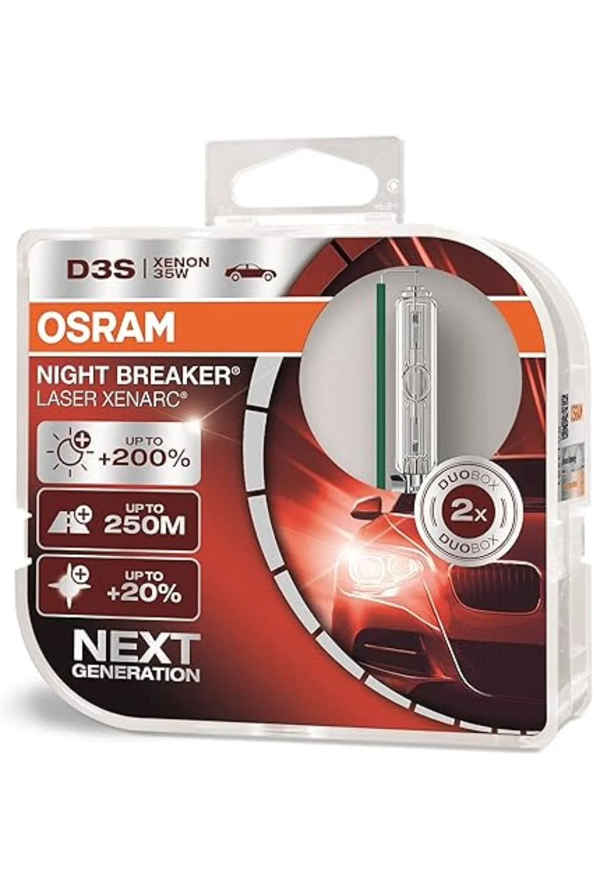 D3S Night Breaker Laser Xenon 42V 35W%200 Fazla Işık (İkili Paket) D3S Night Breaker Laser Xenon 42V 35W%200 Fazla Işık (İkili Paket) - Görsel 4