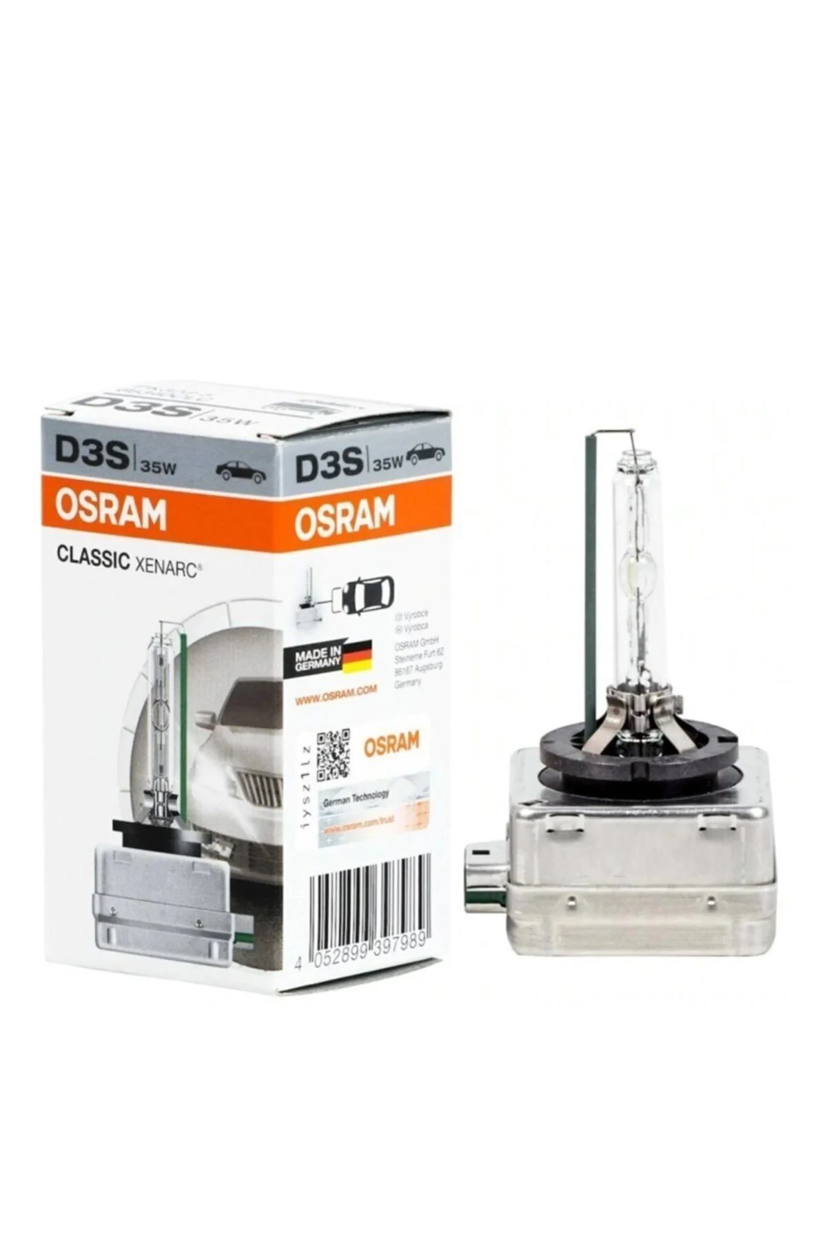 D3s Xenon Ampul 4300k 1 Adet Orjinal 66340clc