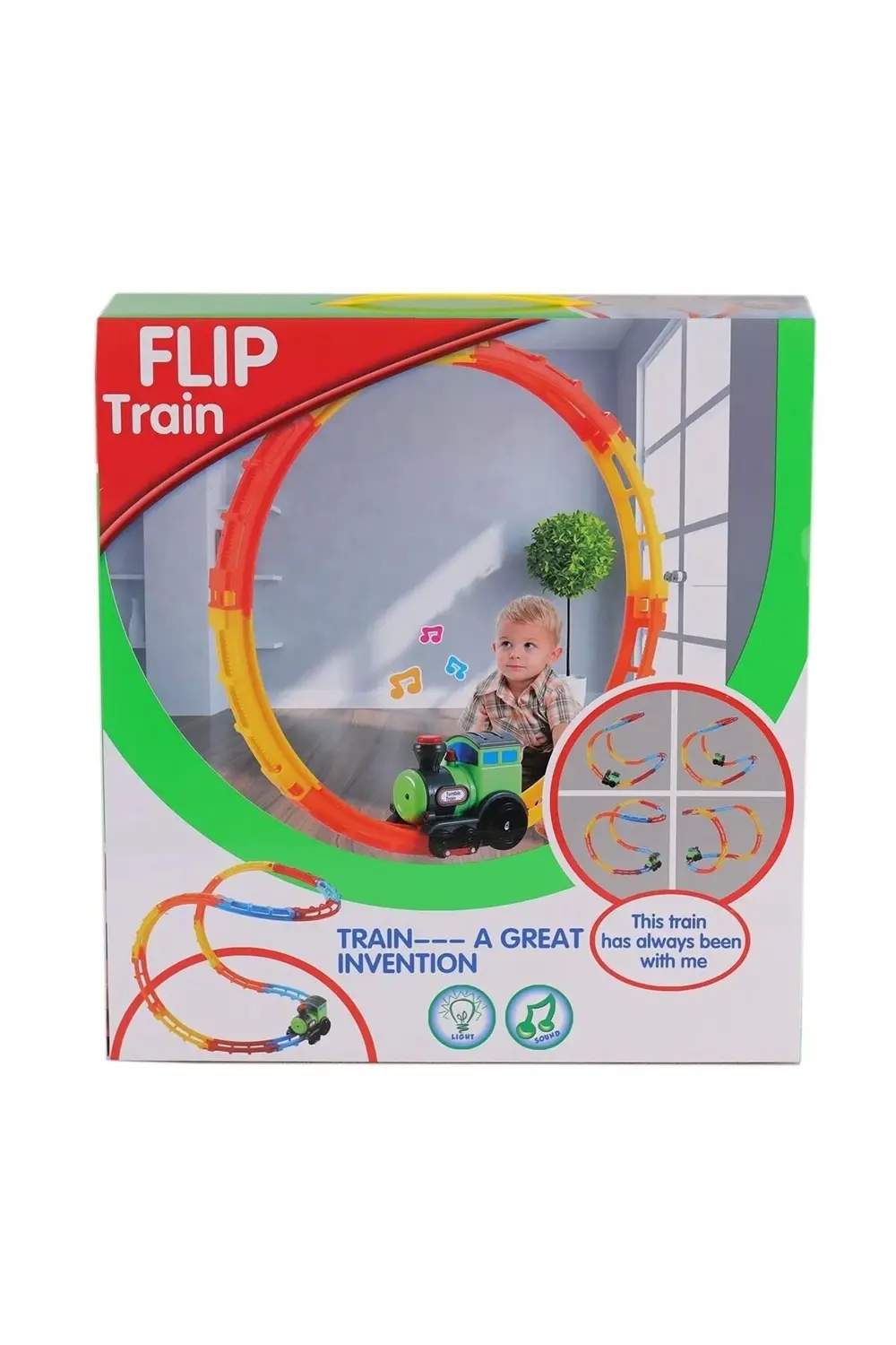 D9081 Kutulu Pilli Takla Atan Tren