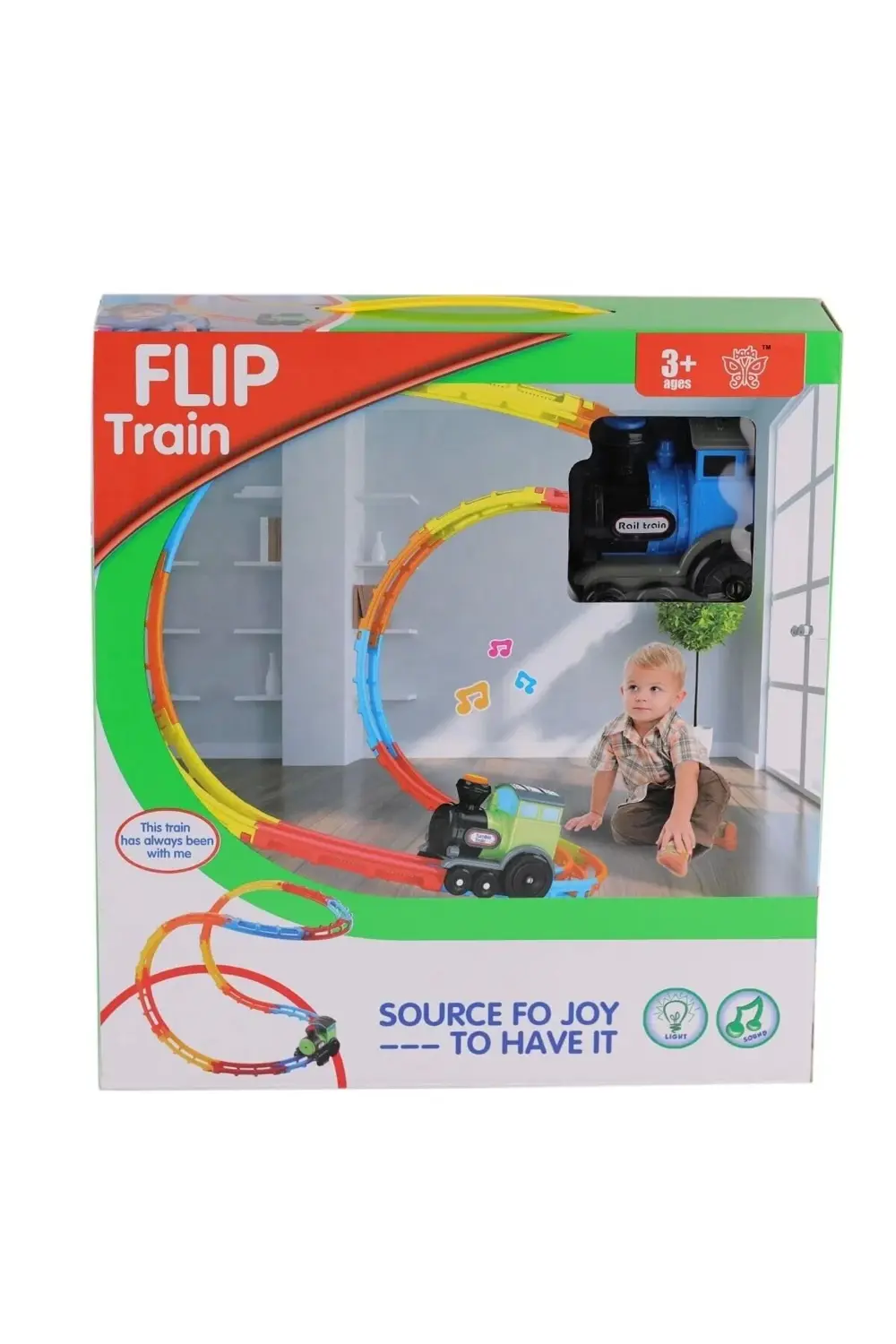 D9081 Kutulu Pilli Takla Atan Tren