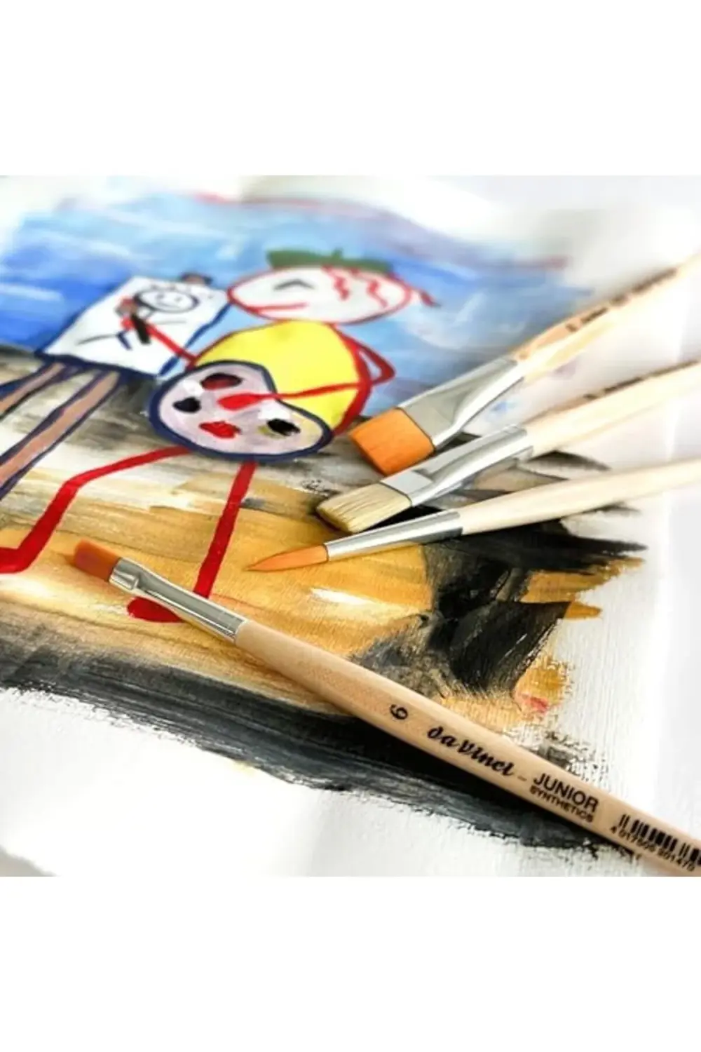 Da Vinci Junior Sentetik Yuvarlak Hobi Fırçası Seri 303 N: 5 1178