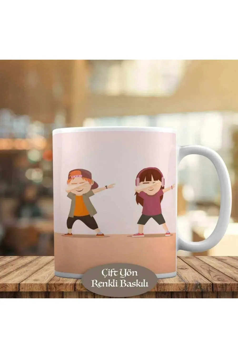 Dabbing Dansçı Arkadaşlar Kupa Bardak Hediyelik-23-2147853161