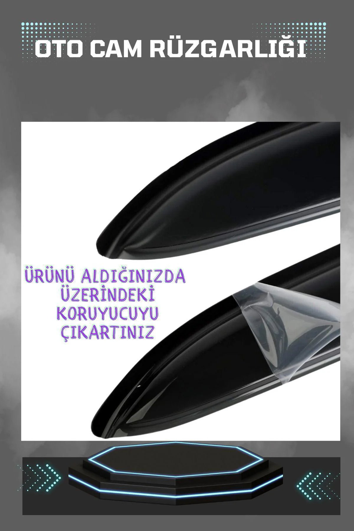 Dacia Dokker 2012-2023 Cam Rüzgarlığı 2li Takım