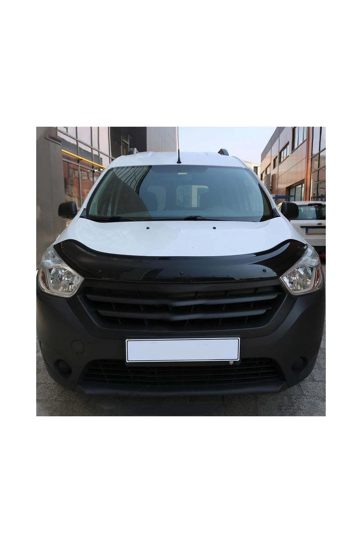 Dacia Dokker 2012 ve Sonrası Uyumlu Kaput Rüzgarlığı Ön Kaput Koruma ABS Parlak Siyah Dacia Dokker 2012 ve Sonrası Uyumlu Kaput Rüzgarlığı Ön Kaput Koruma ABS Parlak Siyah - Görsel 2