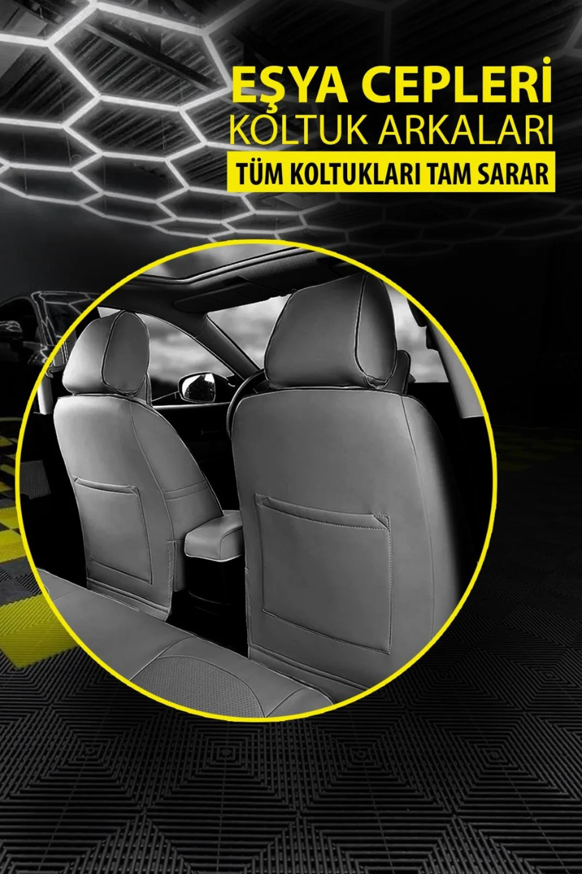 Dacia Dokker Hafif Ticari 2007-2012 Aracınıza Uyumlu Taba Başak S