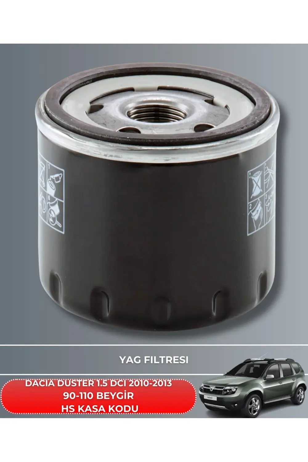 DACIA DUSTER 1.5 DCI 4x4 2010-2011-2012-2013 90-110 BEYGİR HAVA Y