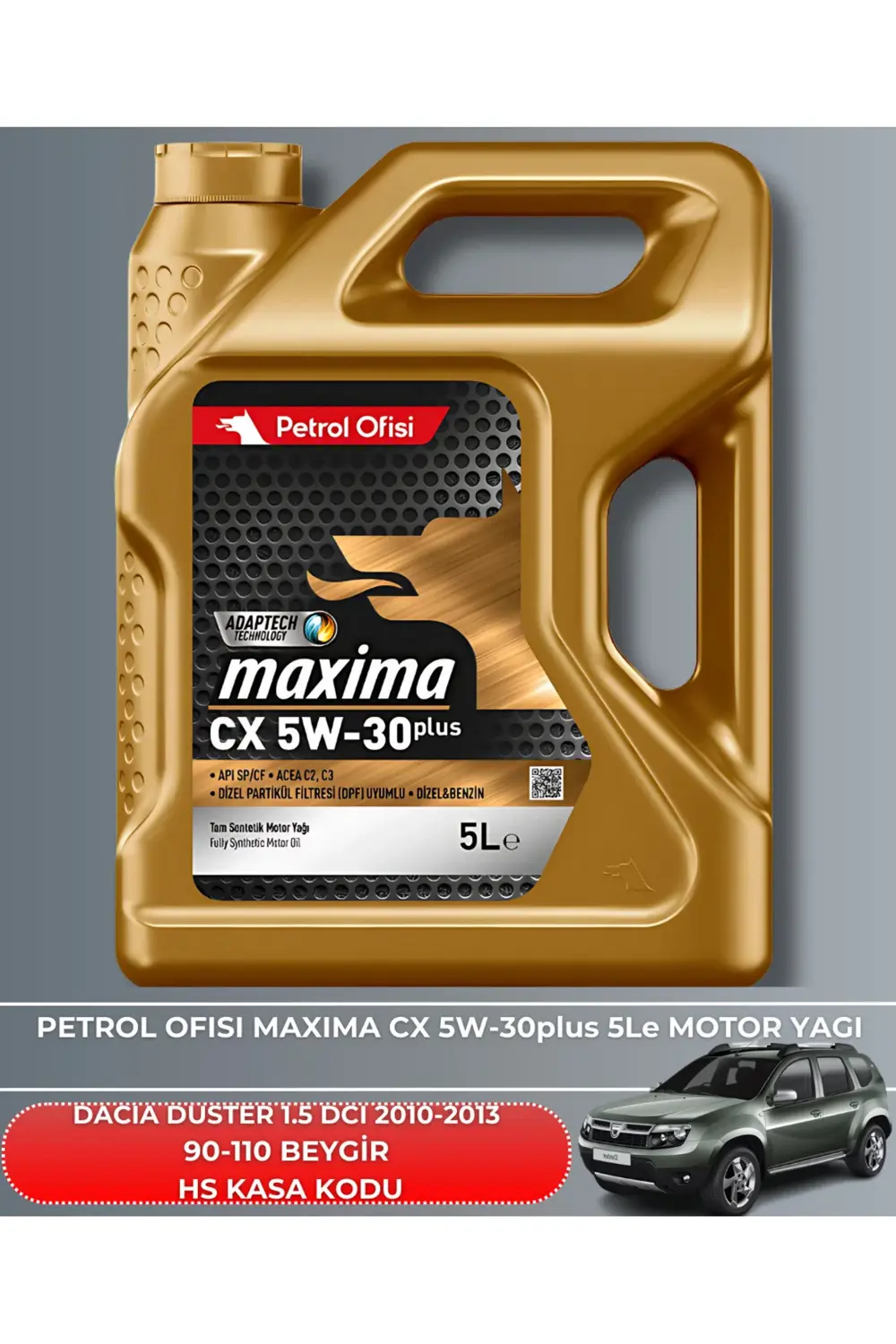 DACIA DUSTER 1.5 DCI 4x4 2010-2011-2012-2013 90-110 BEYGİR HAVA Y