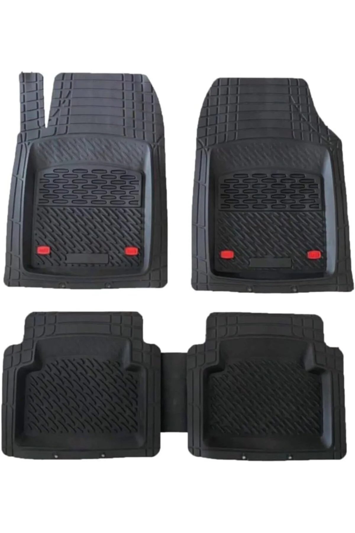 Dacia Duster 2 WD (4x4) 2016  HAVUZLU ÜNIVERSAL MAXİ PASPAS SİYAH
