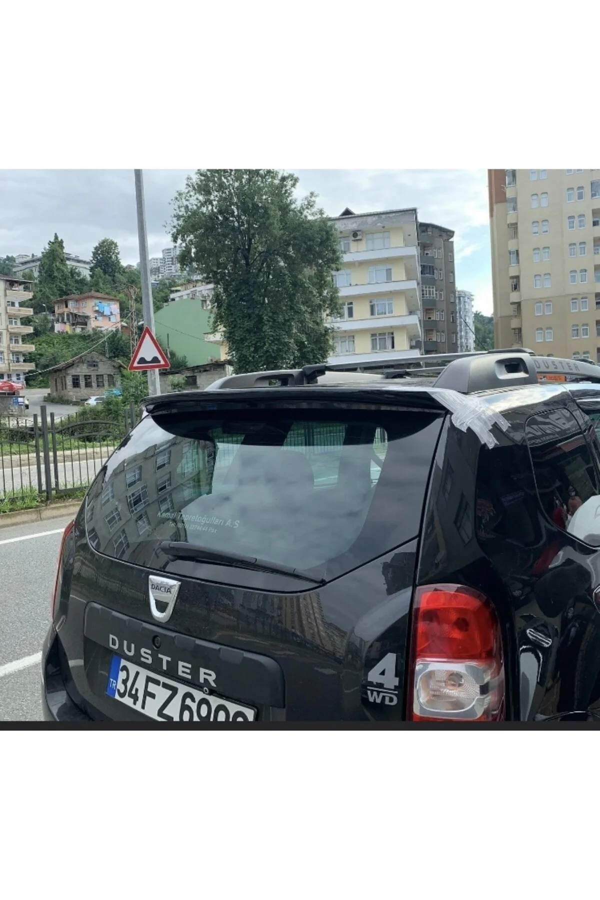 DACİA DUSTER 2010-2018 ASTARLI ANATOMİK SPOİLER