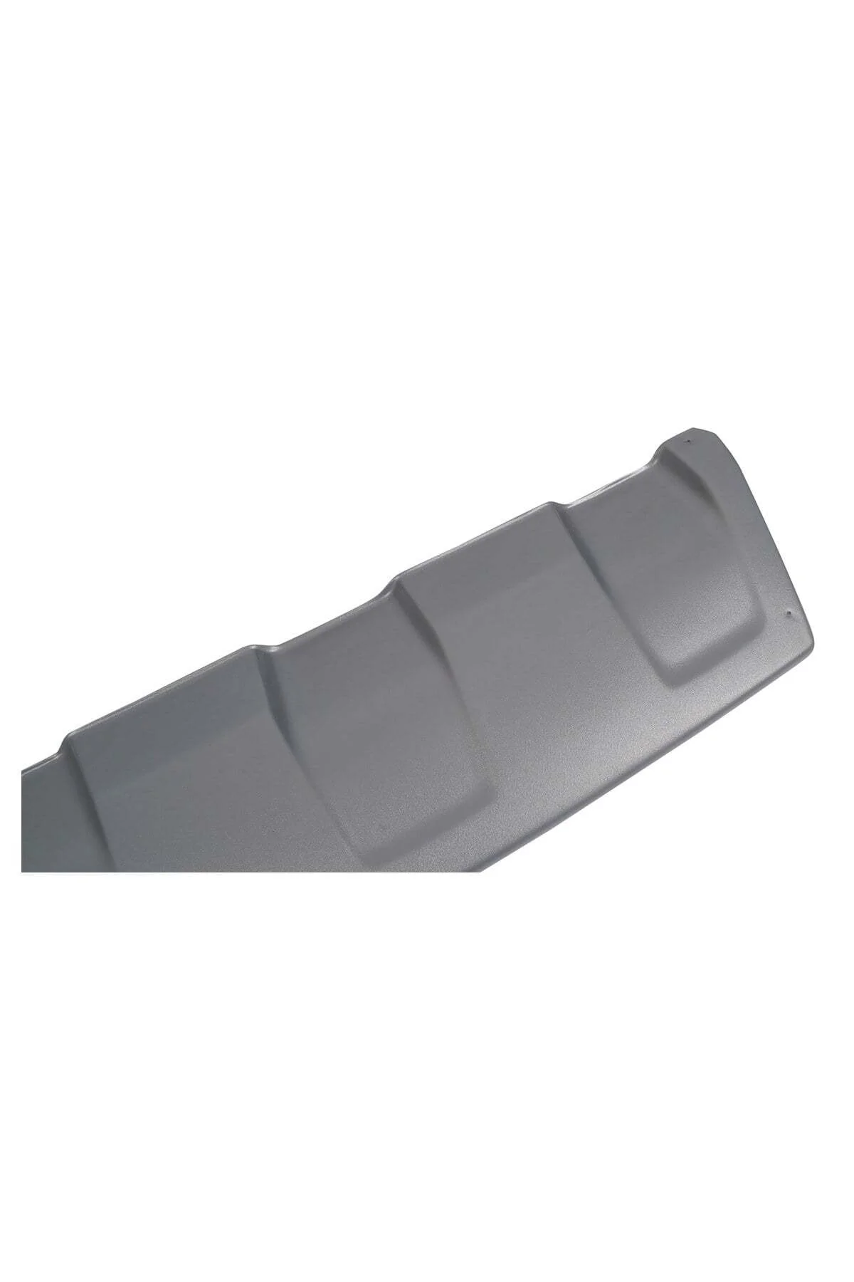 Dacia Duster 2010-2017 Uyumlu Ön Tampon Difüzörü 1 Parça ABS Gri - Görsel 5