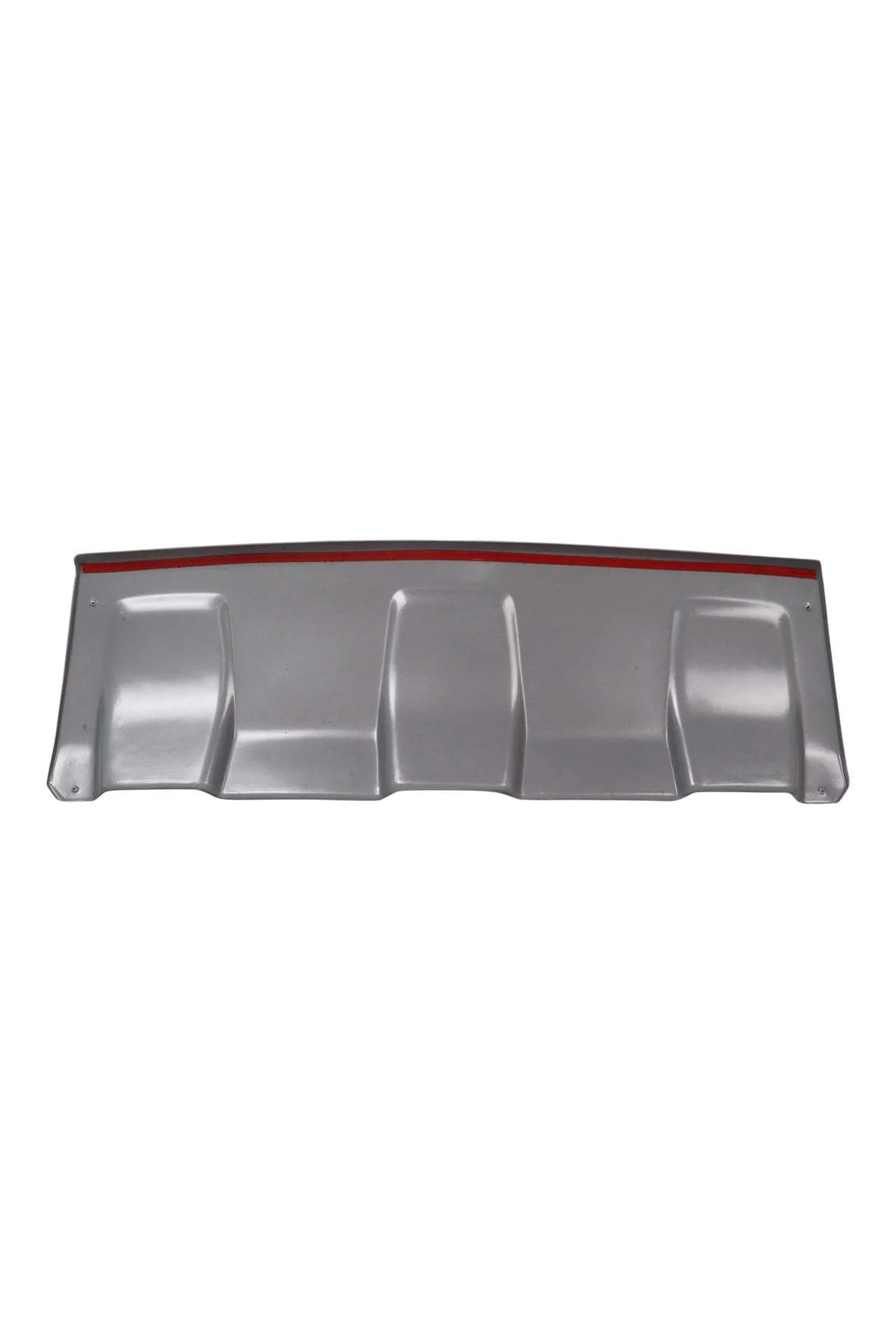 Dacia Duster 2010-2017 Uyumlu Ön Tampon Difüzörü 1 Parça ABS Gri - Görsel 4