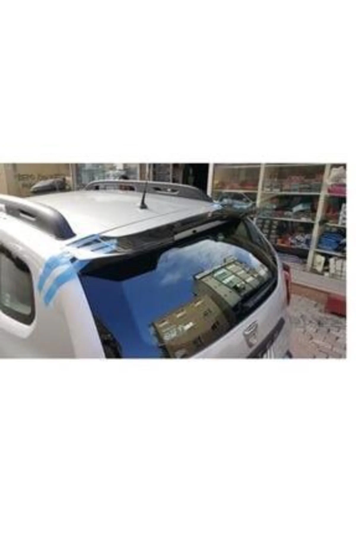 Dacia Duster 2018-2020 Uyumlu Siyah Spoiler Uyumlu