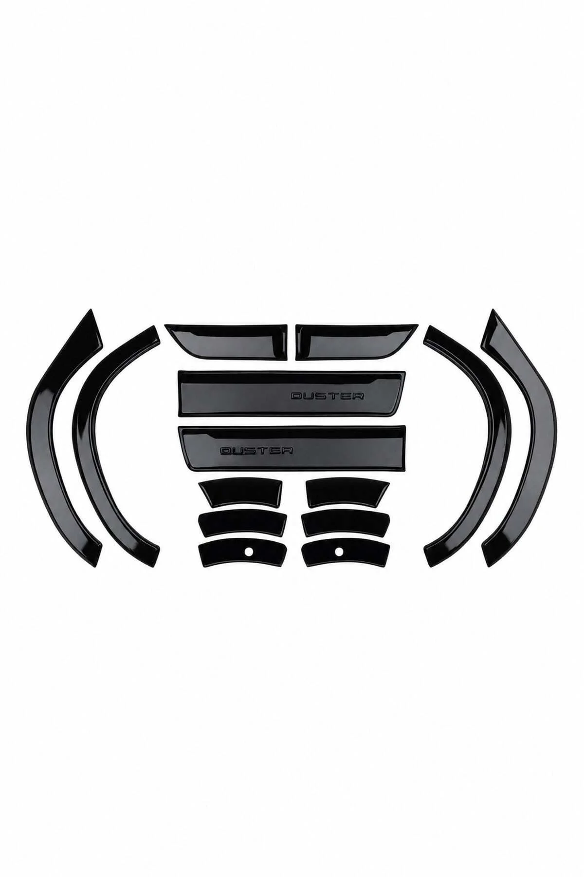Dacia Duster 2018-2024 Uyumlu Dodik Seti 12+2 Parça ABS Düz Parlak Siyah Dacia Duster 2018-2024 Uyumlu Dodik Seti 12+2 Parça ABS Düz Parlak Siyah - Görsel 5