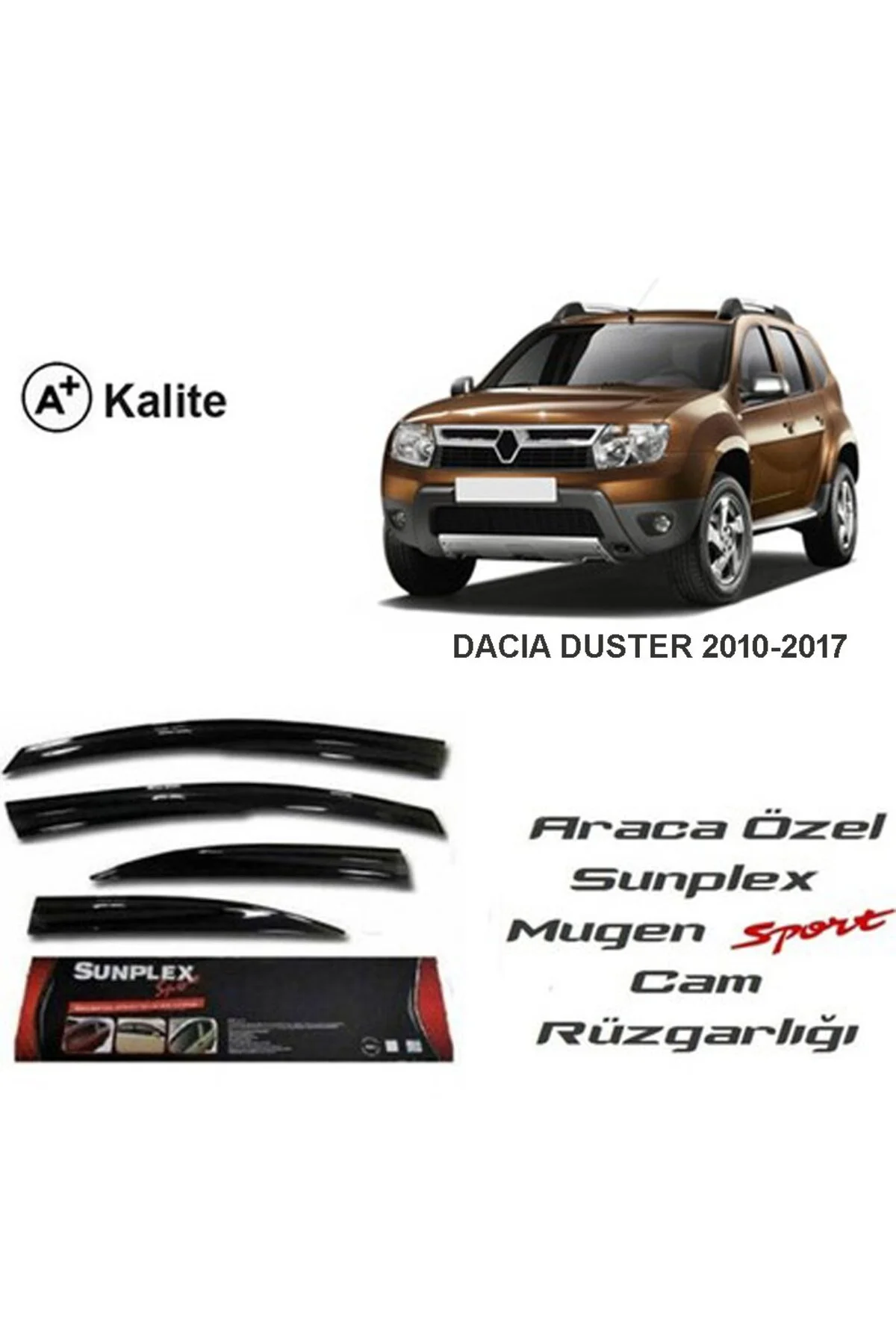 Dacia Duster Cam Rüzgarlığı Mugen Tip 2010-2017