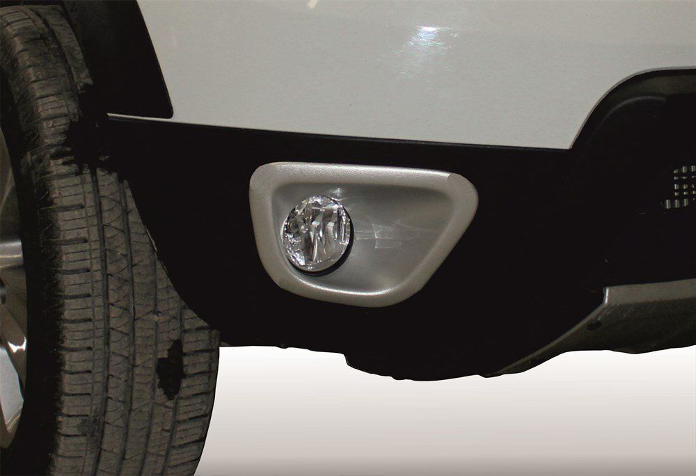 Dacia Duster Uyumlu Sis Farı Çerçevesi 2 Parça Fiber 2010 Ve Sonr