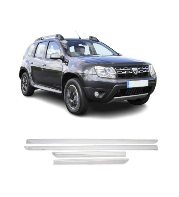 Dacia Duster Uyumlu Yan Kapı Çıtası 2010-2018 Paslanmaz Çelik Par