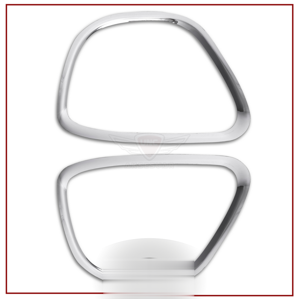 Drs Tuning Dacia Duster Uyumlu Sis Farı Çerçevesi 2010-2018 Paslanmaz Çelik 