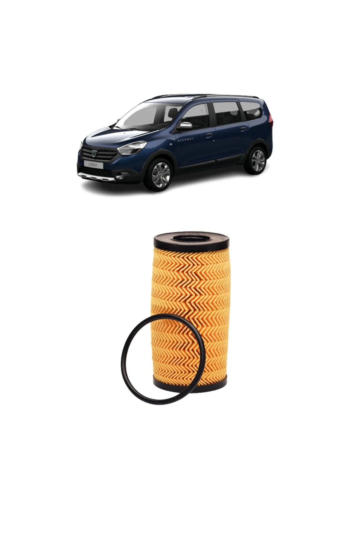Dacia Lodgy 1.5 Blue Dci 4lü Karbon Filtre Seti 2018 Sonrası
