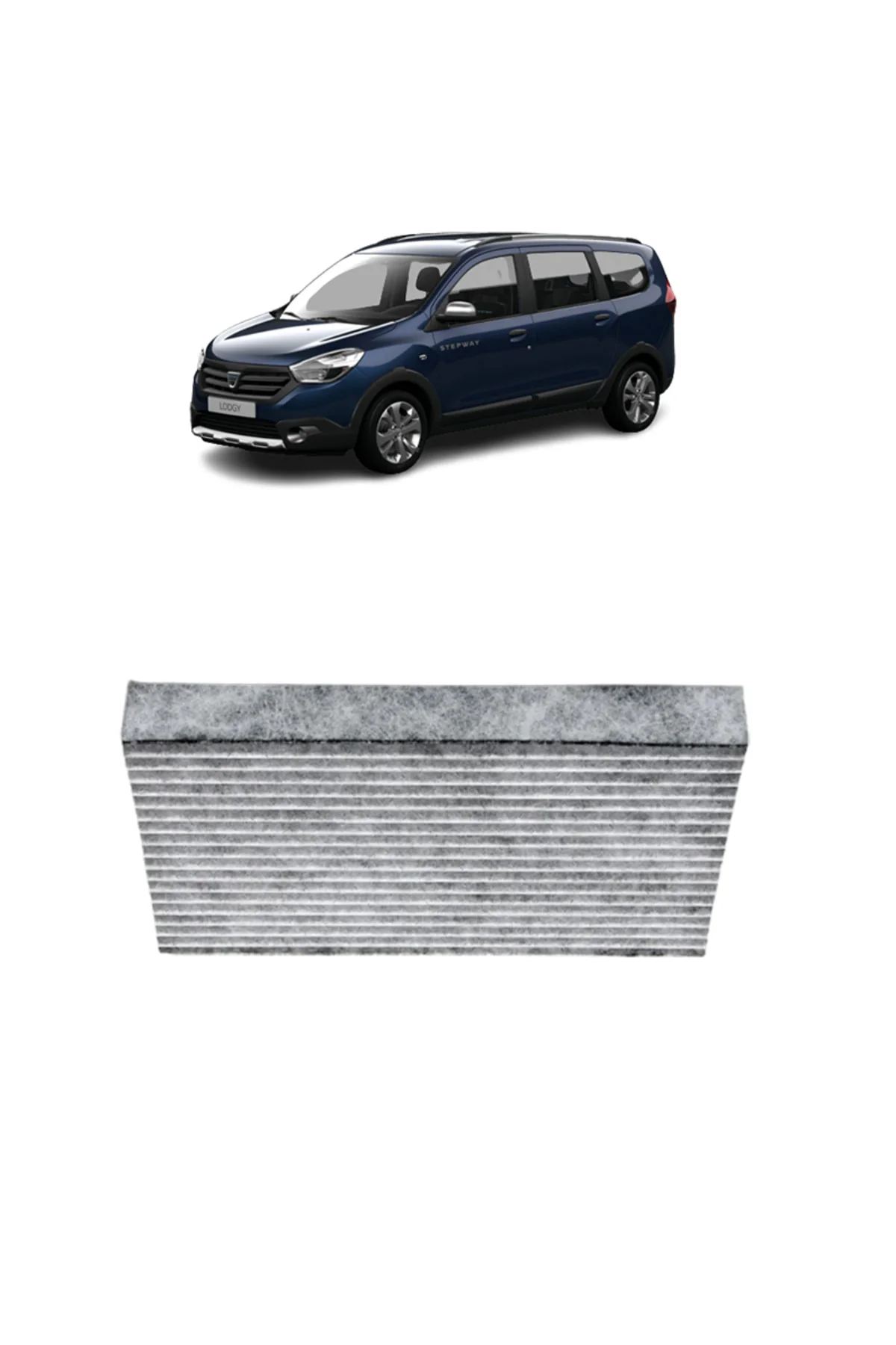 Dacia Lodgy 1.5 Blue Dci 4lü Karbon Filtre Seti 2018 Sonrası
