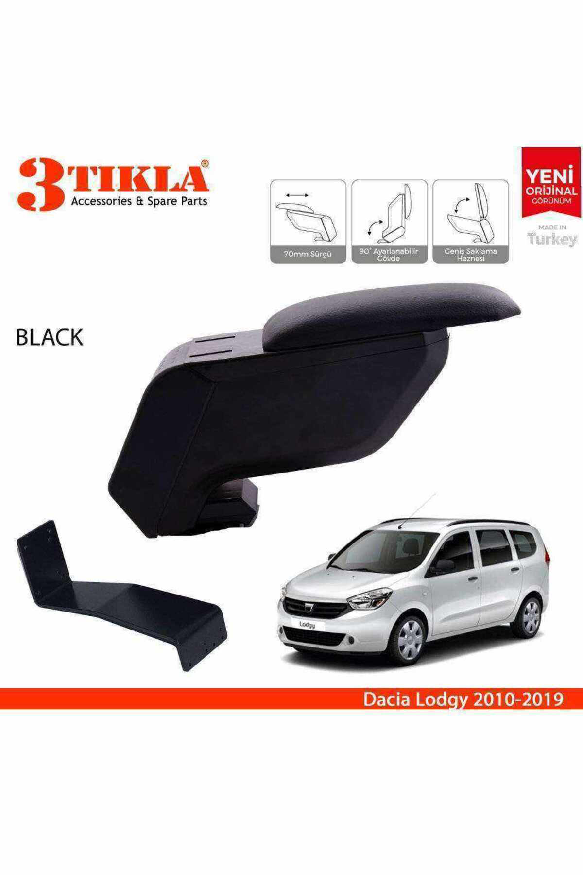 Dacia Lodgy 2010-2019 Delmesiz Çelik Ayaklı Siyah Kolçak Kol Daya Dacia Lodgy 2010-2019 Delmesiz Çelik Ayaklı Siyah Kolçak Kol Daya