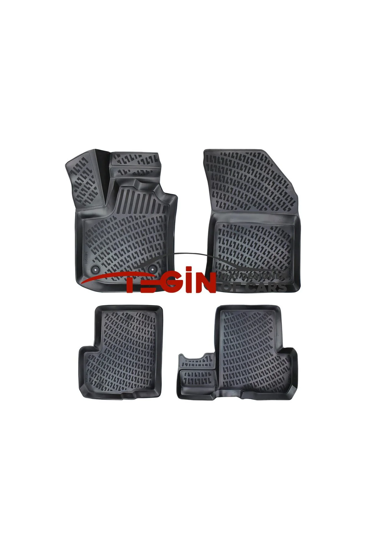 Dacia Lodgy 2012-2022 1.4/1.6 Siyah 3D Havuzlu Paspas