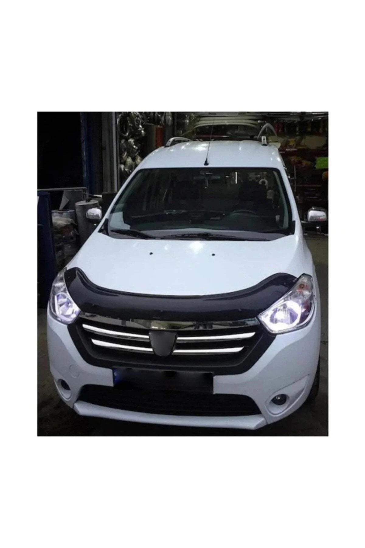 Dacia Lodgy 2013 ve Sonrası Uyumlu Kaput Rüzgarlığı Ön Kaput Koruma ABS Parlak Siyah Dacia Lodgy 2013 ve Sonrası Uyumlu Kaput Rüzgarlığı Ön Kaput Koruma ABS Parlak Siyah - Görsel 2