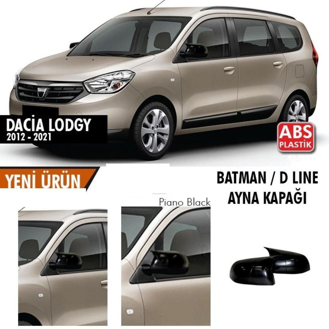 Dacia Lodgy Uyumlu (2012-2021) Batman Ayna Kapağı (Parlak Siyah) Fiyatı, Yorumları ve Özellikleri