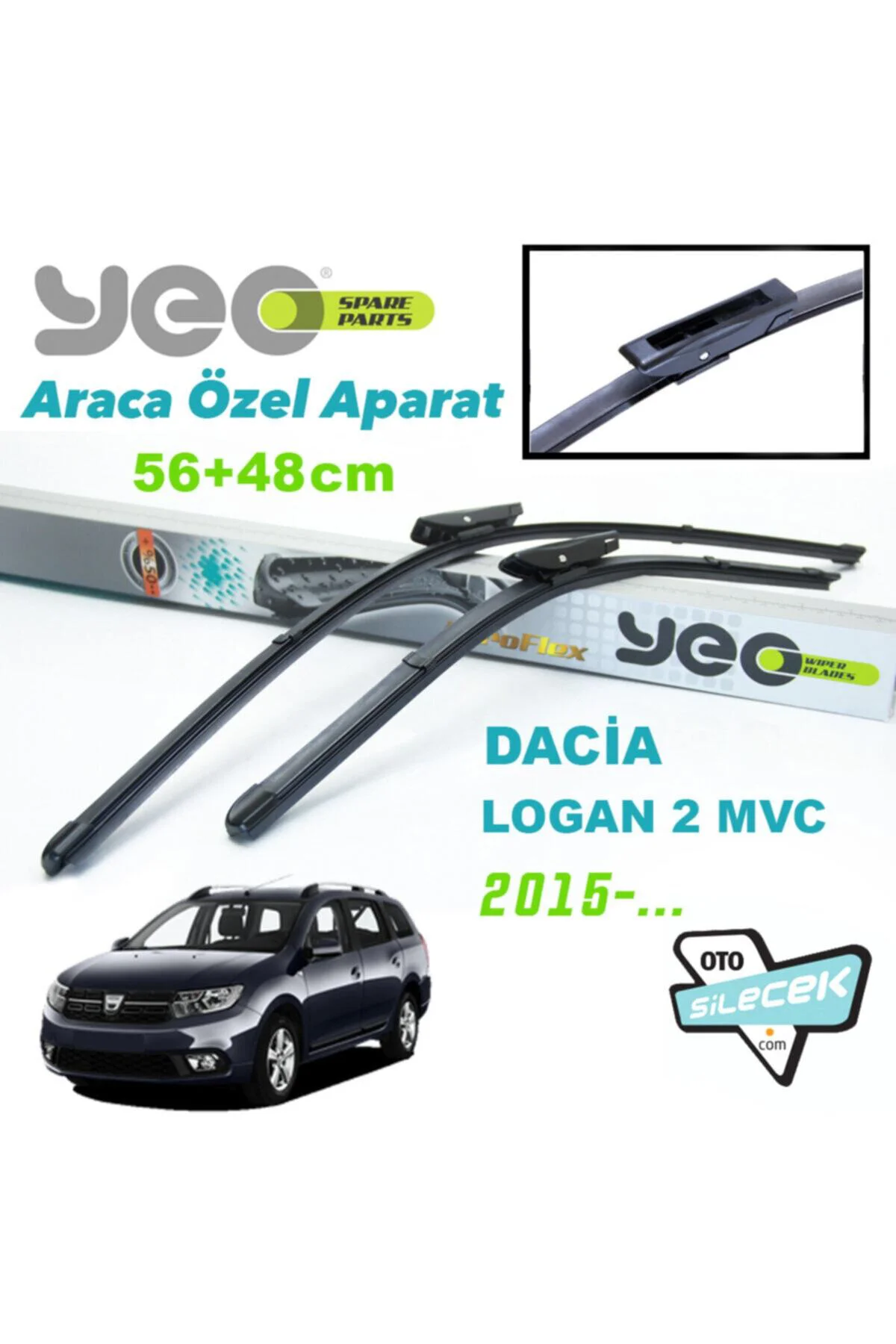 Dacia Logan 2 Mcv Silecek Takımı 2015-...
