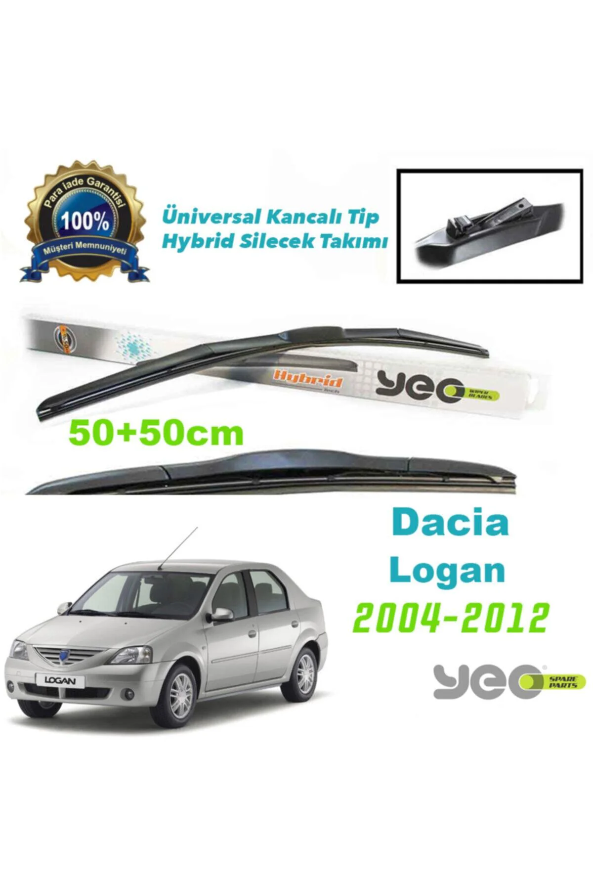 Dacia Logan Hybrid Silecek Takımı 2004-2012
