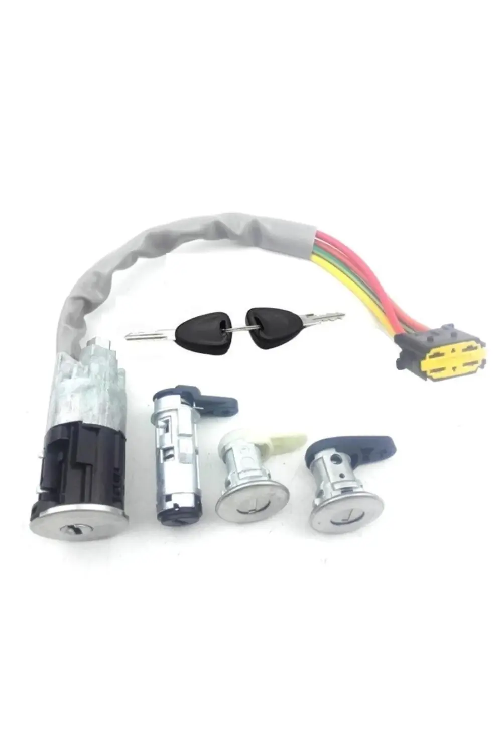 Dacia Logan Kontak Şifre Takımı Bagaj Kilitli 2004--2011 Uyumlu