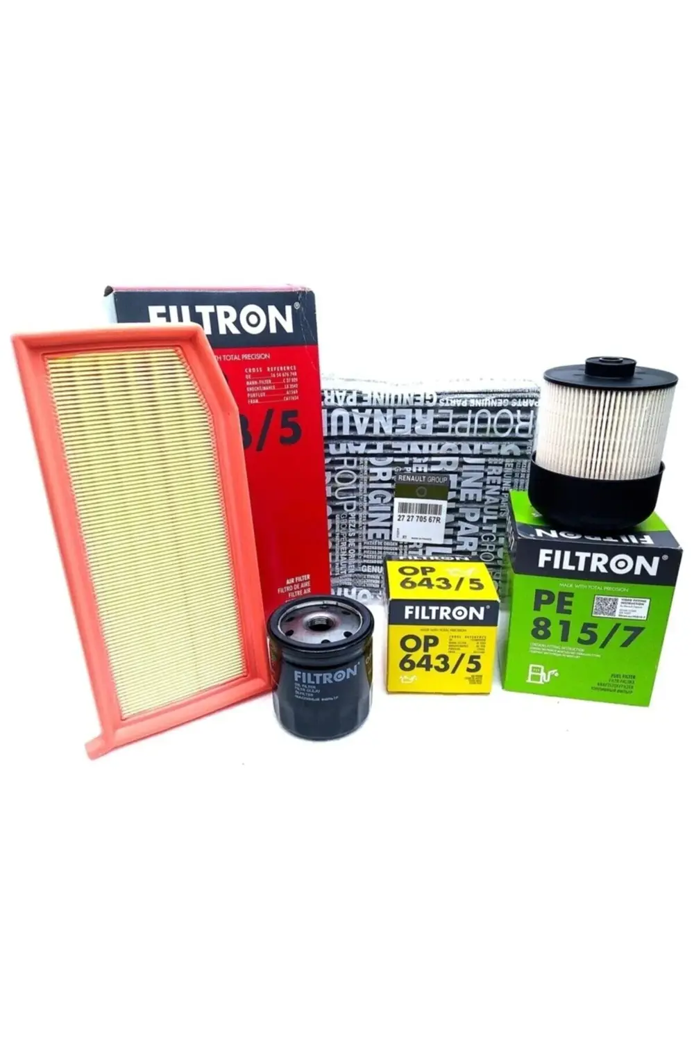 Dacia Logan Mcv 1.5 Dci Filtre Bakım Seti (2013-2018)