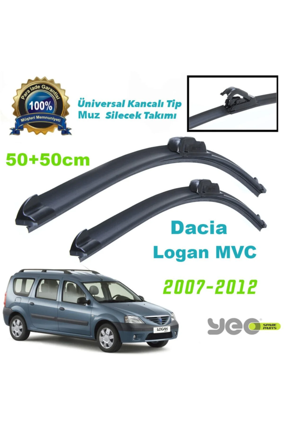 Dacia Logan Mcv Aeroflex Muz Silecek Takımı