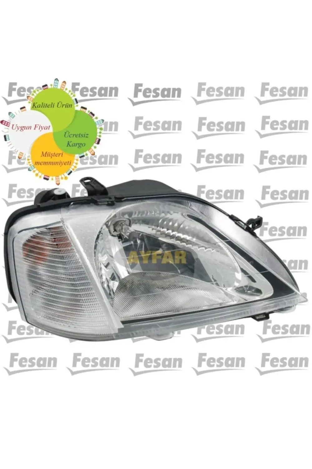 Dacia Logan Sağ Ön Far 2003--2008