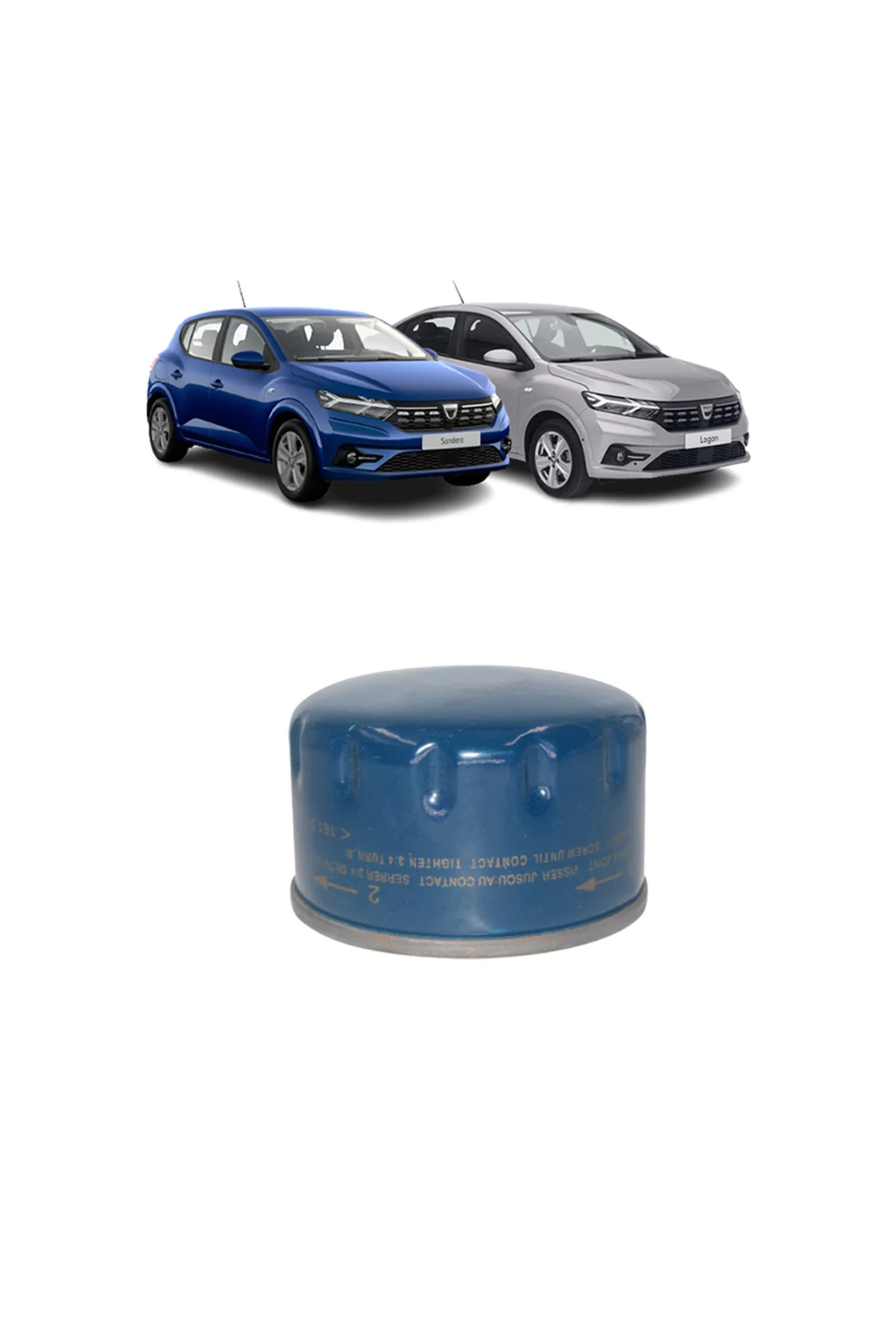 Dacia Logan Sandero 4lü Karbon Filtre Bakım Seti 1.5 Dci 2010-201