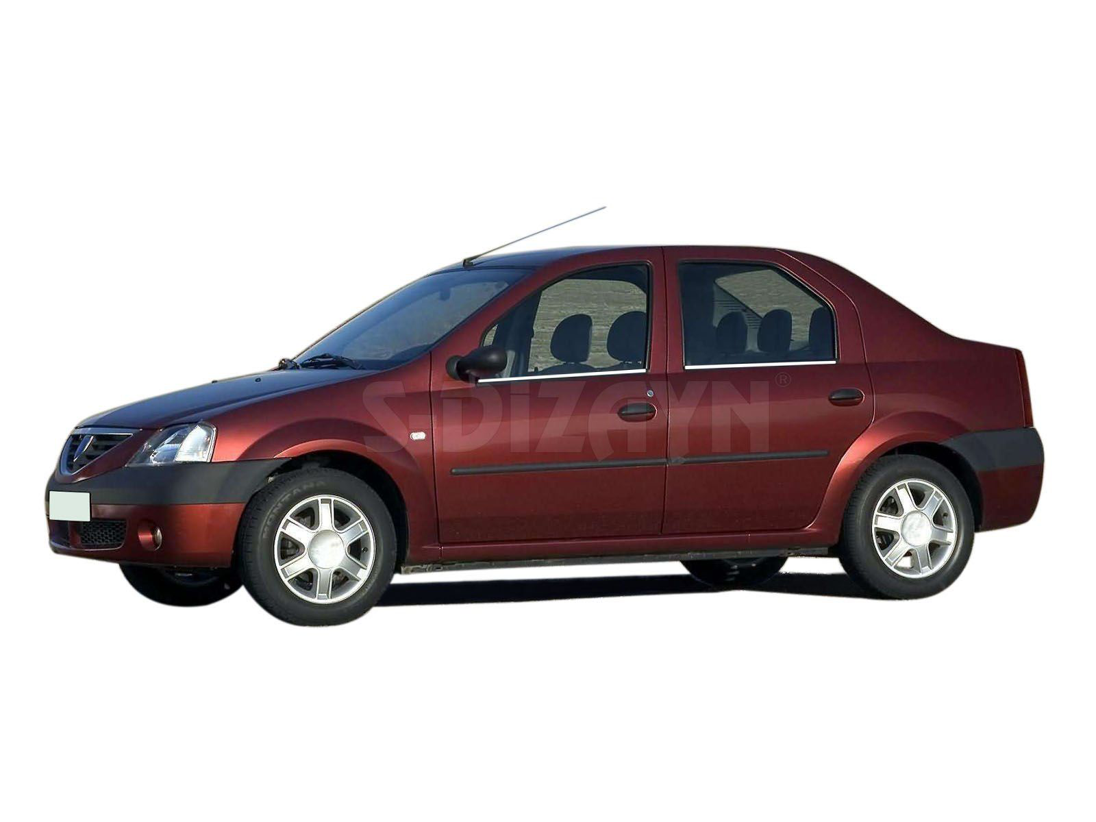 Dacia Logan Uyumlu Krom Cam Çıtası 4 Parça 2005-2013 Dacia Logan Uyumlu Krom Cam Çıtası 4 Parça 2005-2013