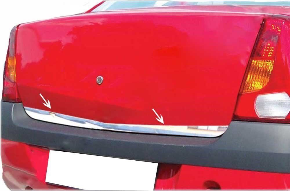 Dacia Logan Uyumlu Bagaj Alt Çıta Krom (Geniş) 2005-2013