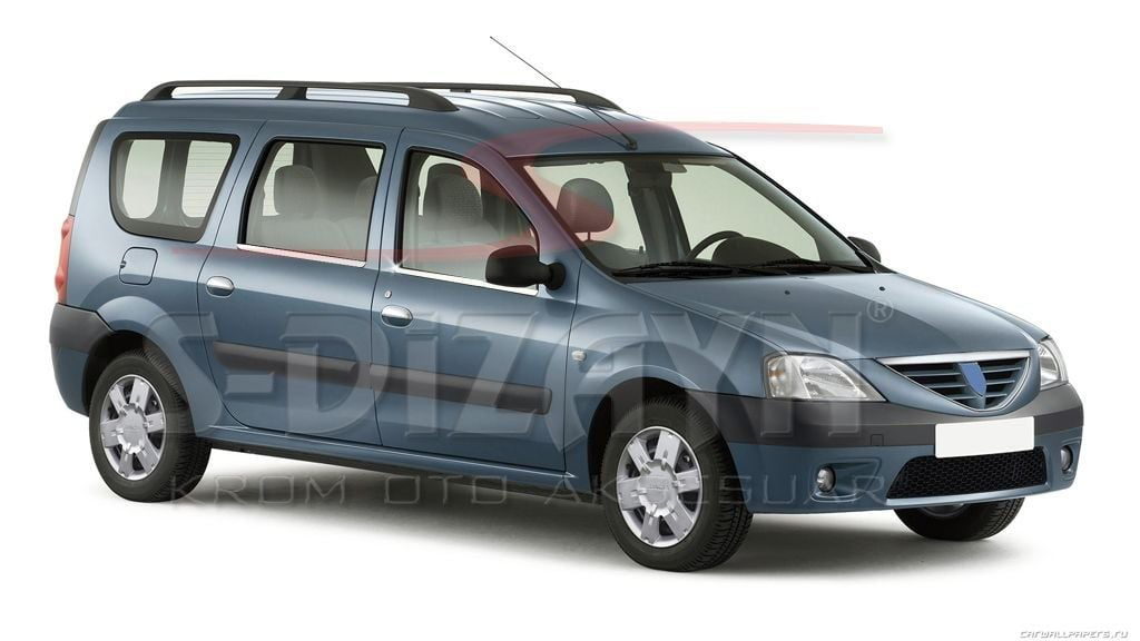 Dacia Logan Uyumlu Mcv Krom Cam Çıtası 4 Parça 2005-2012 Dacia Logan Uyumlu Mcv Krom Cam Çıtası 4 Parça 2005-2012