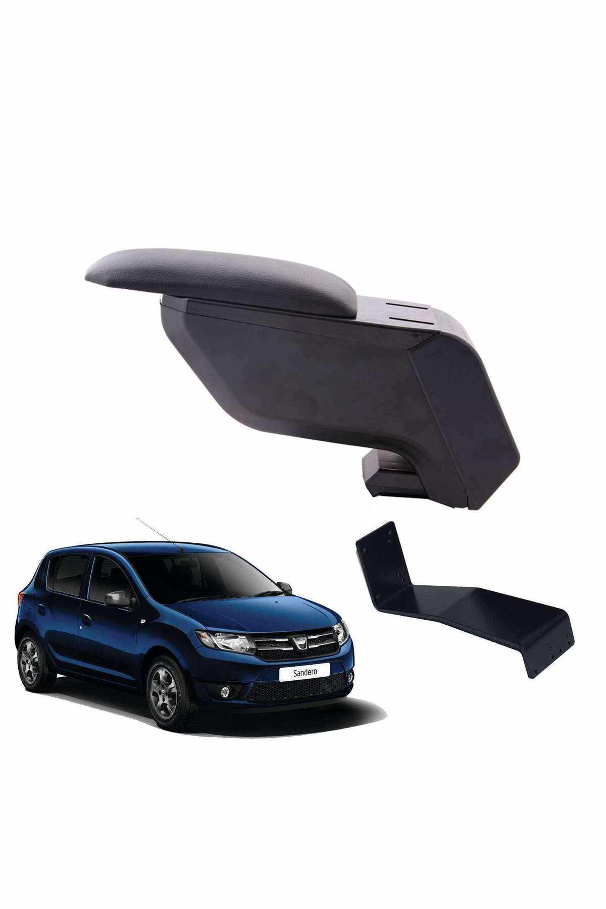 Dacia Sandero 2018 Delmesiz Çelik Ayaklı Siyah Kolçak Kol Dayama Dacia Sandero 2018 Delmesiz Çelik Ayaklı Siyah Kolçak Kol Dayama